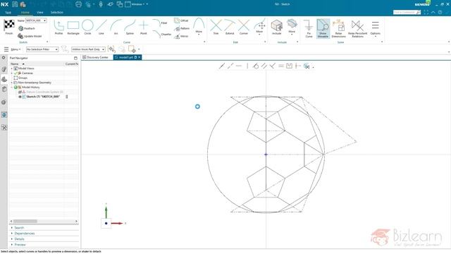 Siemens NX 1980 - New vs Old Sketch Solver #2 - How to import dxf curves without Auto Constraints? смотреть онлайн