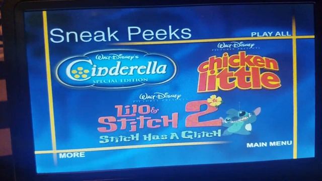 Walt Disney's Timeless Tales 2005 DVD Menu walk-through смотреть онлайн