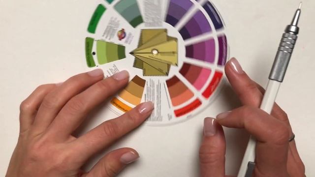 Как работать с цветовым кругом. Цветовые схемы и тона смотреть онлайн