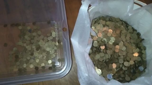 Шок !! Продал 2 ведра монет по 10 копеек за пол года