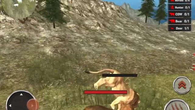 Lion Wild Life Gameplay | Lion Games | Lion Simulator | Animal Simulator | Mobile Games | Android смотреть онлайн
