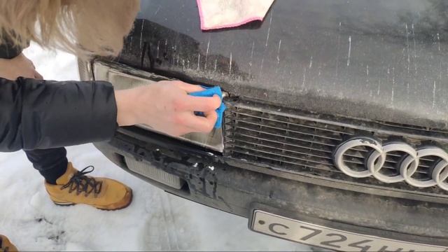 ПОЛИРОВКА ФАР В ДОМАШНИХ УСЛОВИЯХ, С ПОМОЩЬЮ ЗУБНОЙ ПАСТЫ. ПРОВЕРКА ЛАЙФХАКА. смотреть онлайн