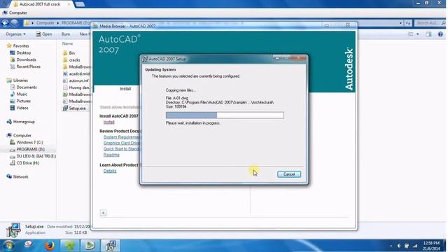 Hướng Dẫn Cài Đặt Autocad 2007 смотреть онлайн