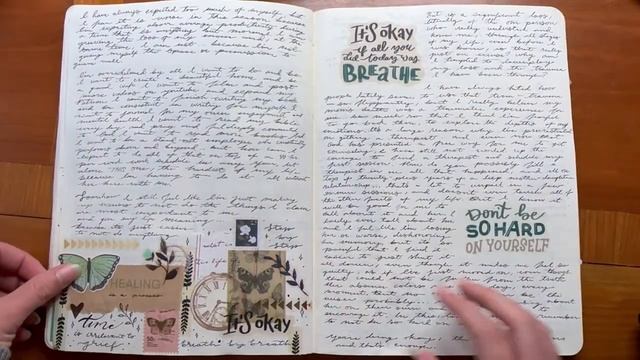 CREATIVE JOURNAL FLIP THROUGH ?(no talking) смотреть онлайн