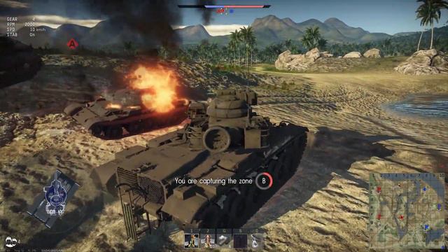 War Thunder: M60A2 Gameplay смотреть онлайн