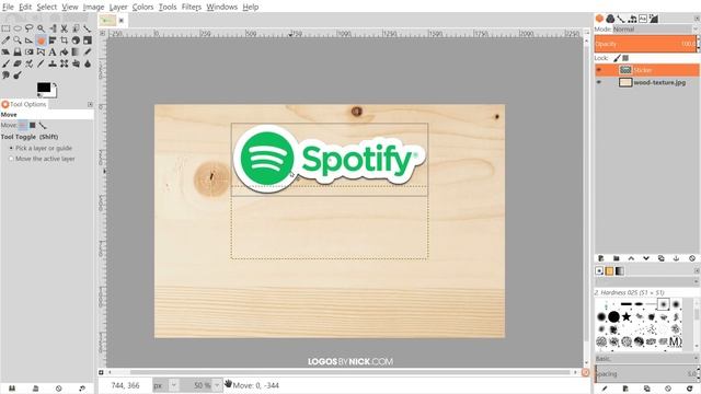 Turn Logos Into Stickers with GIMP смотреть онлайн