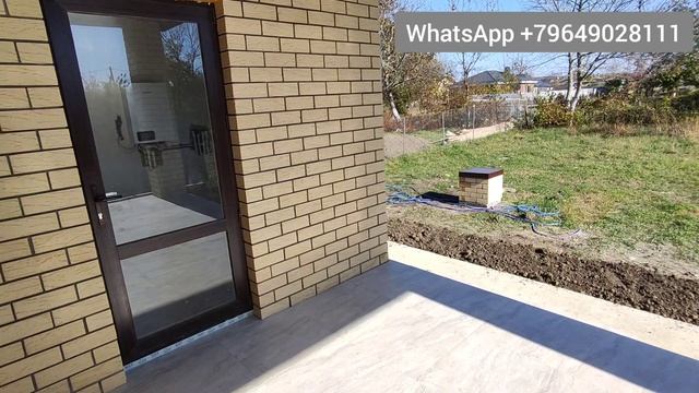 Новый дом с ГАЗОМ в продаже 107 кв.м. в центре станицы Гостагаевской