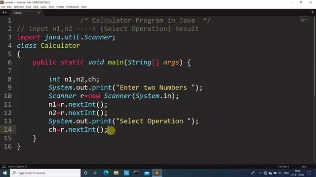Java program to Make Calculator | Learn Coding смотреть онлайн