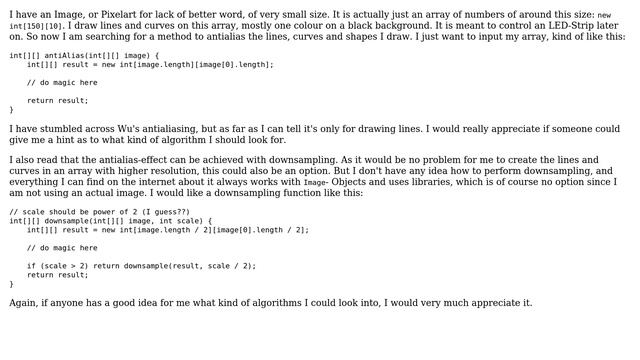 Anti-Aliasing Algorithm for Pixelart смотреть онлайн