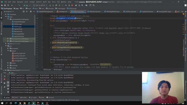 TugasAkhirKriptografi-Penerapan Metode AES ke dalam Aplikasi RoomChat berbasis Android смотреть онлайн
