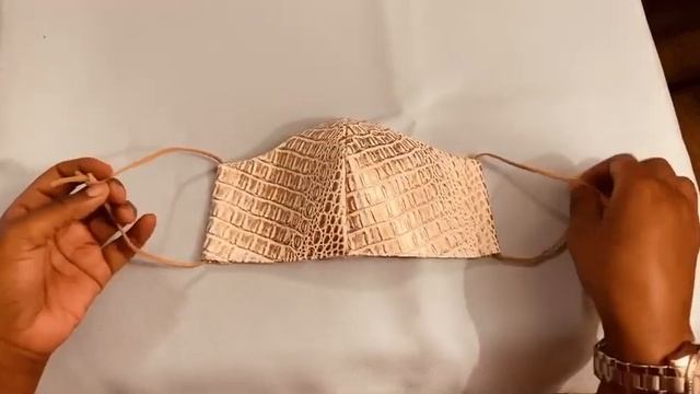 How to Adjust The Size On The Faux Suede Cord Mask смотреть онлайн