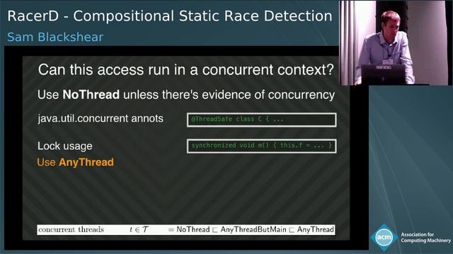 RacerD - Compositional Static Race Detection