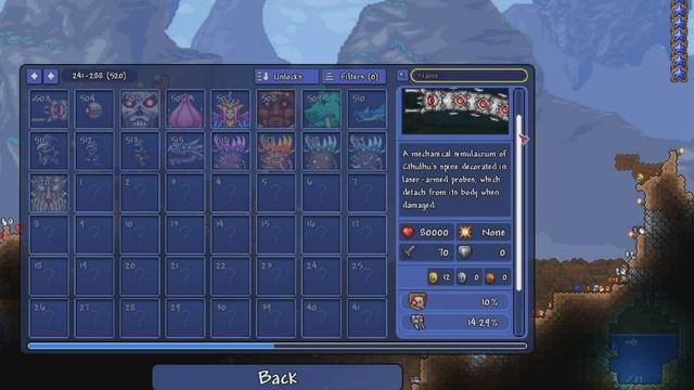 TERRARIA 1.4 BESTIARY - ALL BOSSES смотреть онлайн