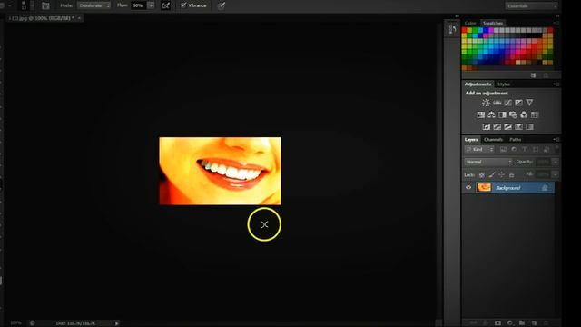Урок Photoshop cs6:урок 1 отбеливание зубов. смотреть онлайн