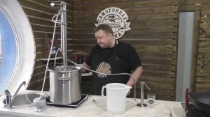 Второй дробный перегон на аппарате luxstahl 3 pro. Часть 4