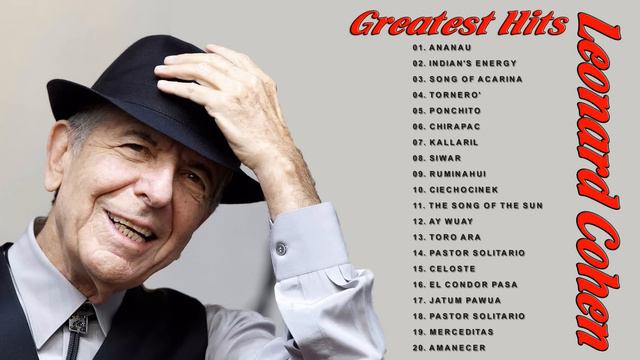 Best Songs By Leonard Cohen  2018 II Leonard Cohen Best Songs II Leonard Cohen Playlist
