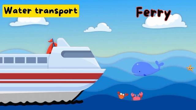 Transportation | Vehicles Name |Transport Vocabulary for kids | смотреть онлайн