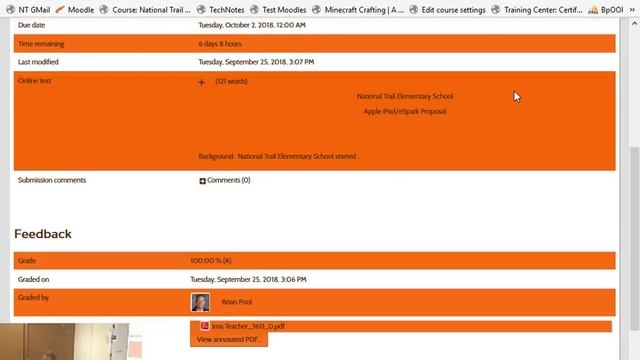 Moodle Assignment Feedback - The new PDF Annotation смотреть онлайн