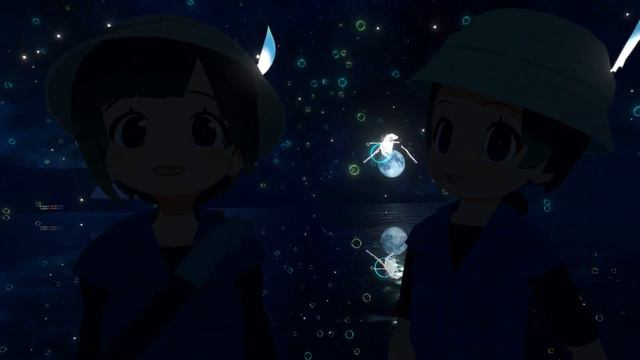 (WATCH IN THE DARK TO SEE) Kemono Friends & R | Kyururu and Tomoe 3 (Twins) смотреть онлайн