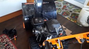 Снегоуборщик Patriot 661 DDE, реанимируем после 5 лет простоя.