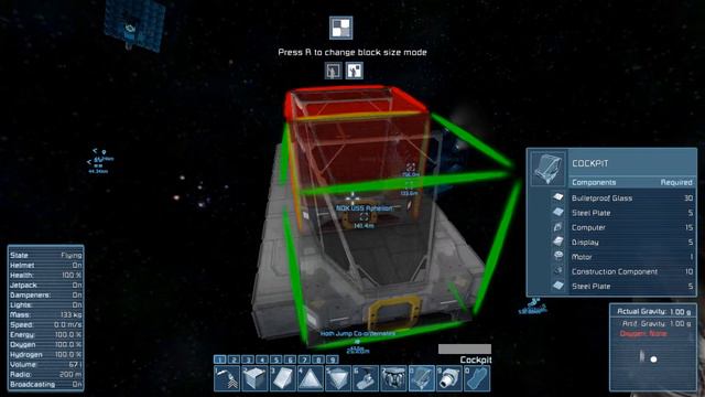 How to build a Shuttle in Space Engineers - An Override Tutorial смотреть онлайн