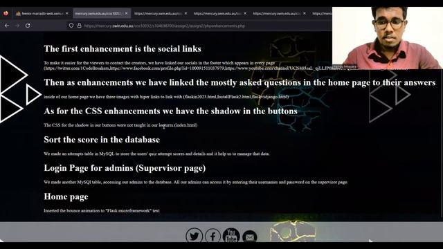 Flask microframework demonstration (Using PHP and MySQL) | CODEBREAKERS смотреть онлайн