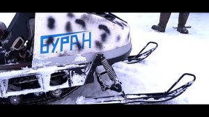 Буран на двух лыжах