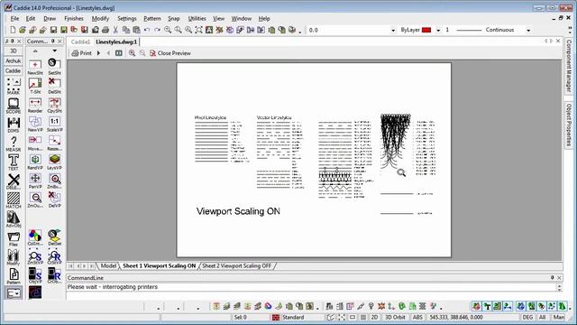 Linetypes and Linetype Scaling 3/3 in Caddie - AutoCAD Architecture compatible DWG CAD software смотреть онлайн