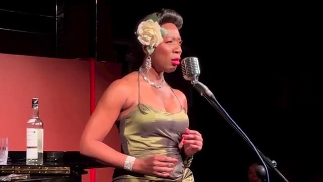 Nina Kristofferson sings Billie Holiday 'Strange Fruit' w/Allan Rogers on piano смотреть онлайн