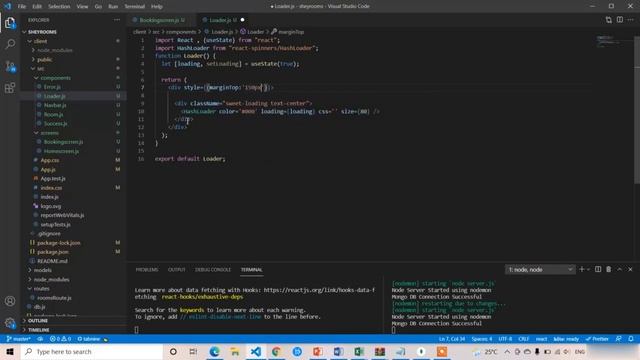 #14 Success , Error , Loading components - Full Stack Hotel Booking System React 2022-Premium Cours смотреть онлайн