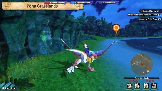 Monster Hunter Stories 2 Wings of Ruin! Full Walkthrough Part 3 DANGEROUS Prey! (Switch) смотреть онлайн