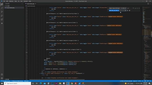 Website Modification