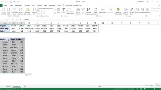 How to Sort Data from Left to Right in Excel (Sort Horizontally) смотреть онлайн