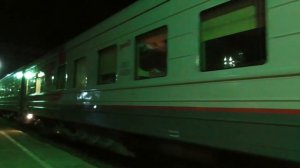 2ЭС4К-125 с поездом №014 Адлер-Саратов