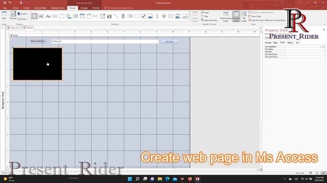 How to create web view in Ms Access 2016 смотреть онлайн