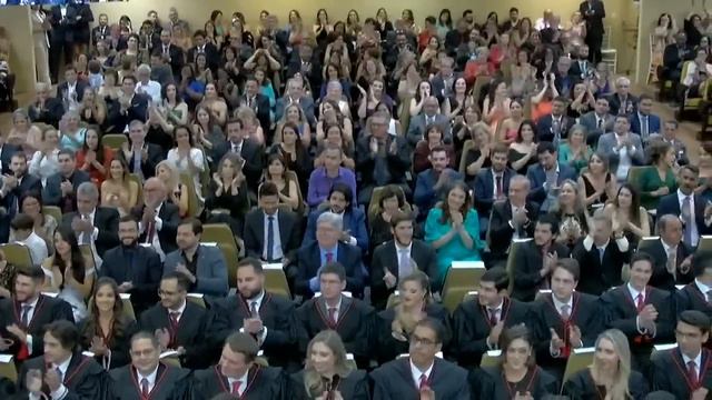 Solenidade de posse das promotoras e dos promotores de Justiça substitutos aprovados no 61º concurs смотреть онлайн