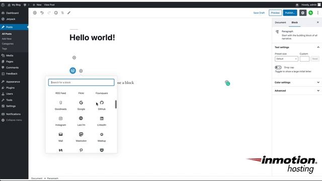 Working with the New WordPress 5.4 Blocks: Social and Buttons смотреть онлайн