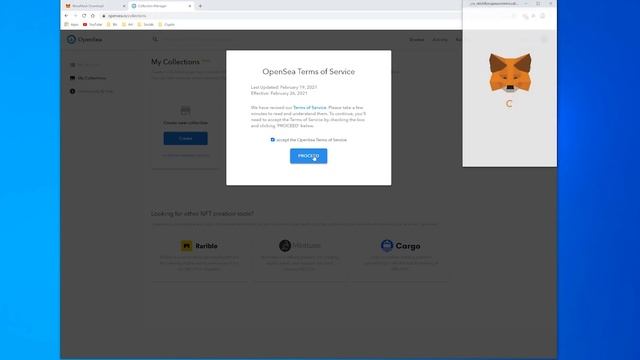How to install MetaMask and connect to Opensea (Beginner Walk-through) смотреть онлайн