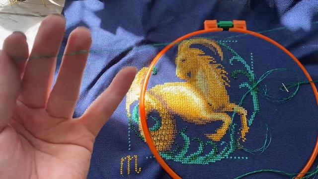 11.Как вышивать и работать с металлизированными нитками? Разбираемся на примере ниток от ТМ Gamma смотреть онлайн
