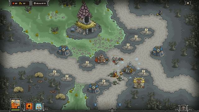 Kingdom Rush #10 ТОПЬ КЛЫКОВ 👿 ХИХИКАЮЩИЕ ВЕДЬМЫ 💀 смотреть онлайн