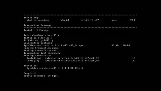 CentOS 7 - Troca do Firewalld para Iptables смотреть онлайн