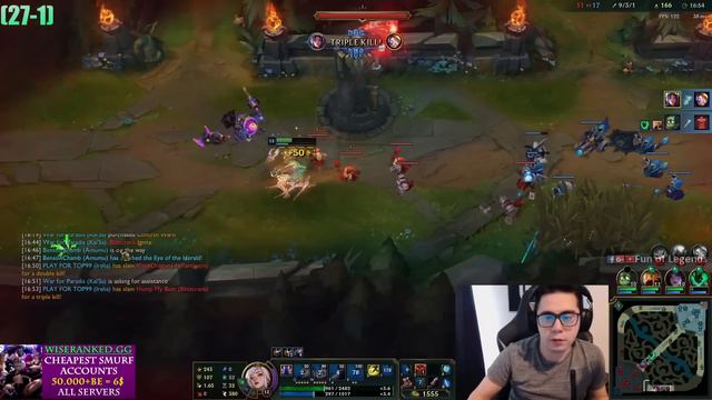 TYLER1'S SOUL LEFT HIS BODY AFTER PLAYING WITH THIS GIRL AND TRYING TO SAVE HER | LOL MOMENTS смотреть онлайн