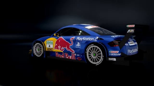 Blender Cycles 3D model - Audi TT DTM 2003 - rotation animation смотреть онлайн