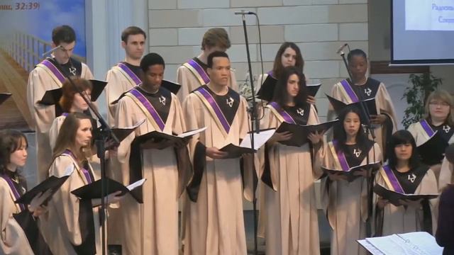 Jesus bleibet meine Freude Концерт хора "International Voice" [26-04-15] смотреть онлайн