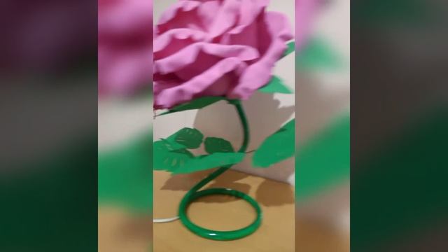 Растварюсь. Роза из фоамирана. смотреть онлайн