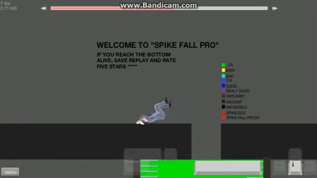 happy wheels bonus video 4 spike fall pro смотреть онлайн