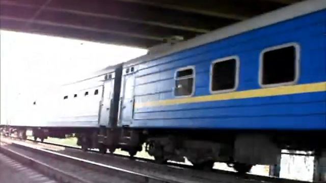 ЧС7-287: поезд №36 Севастополь - Киев смотреть онлайн