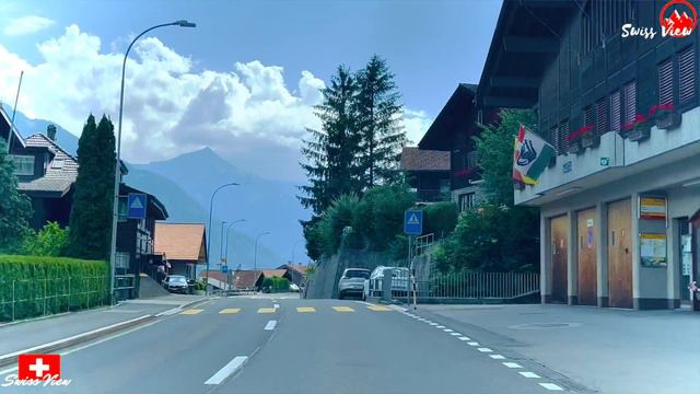 🇨🇭Driving In Switzerland | Swiss Village Brienz To Intarlaken Road Trip