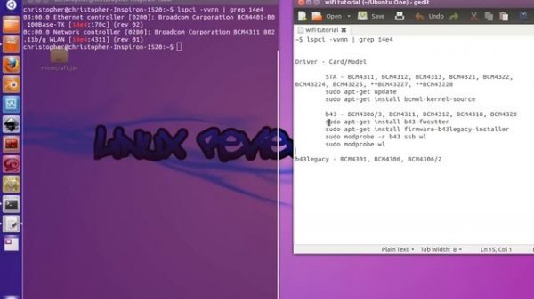 Installing WIFI drivers on Linux Ubuntu - Easy!