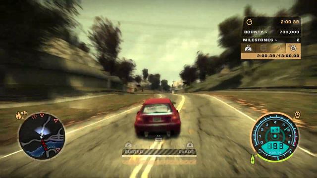 NFS: Most Wanted 2005 HD Modded Playthrough - Part 24 - Craziest Pursuit